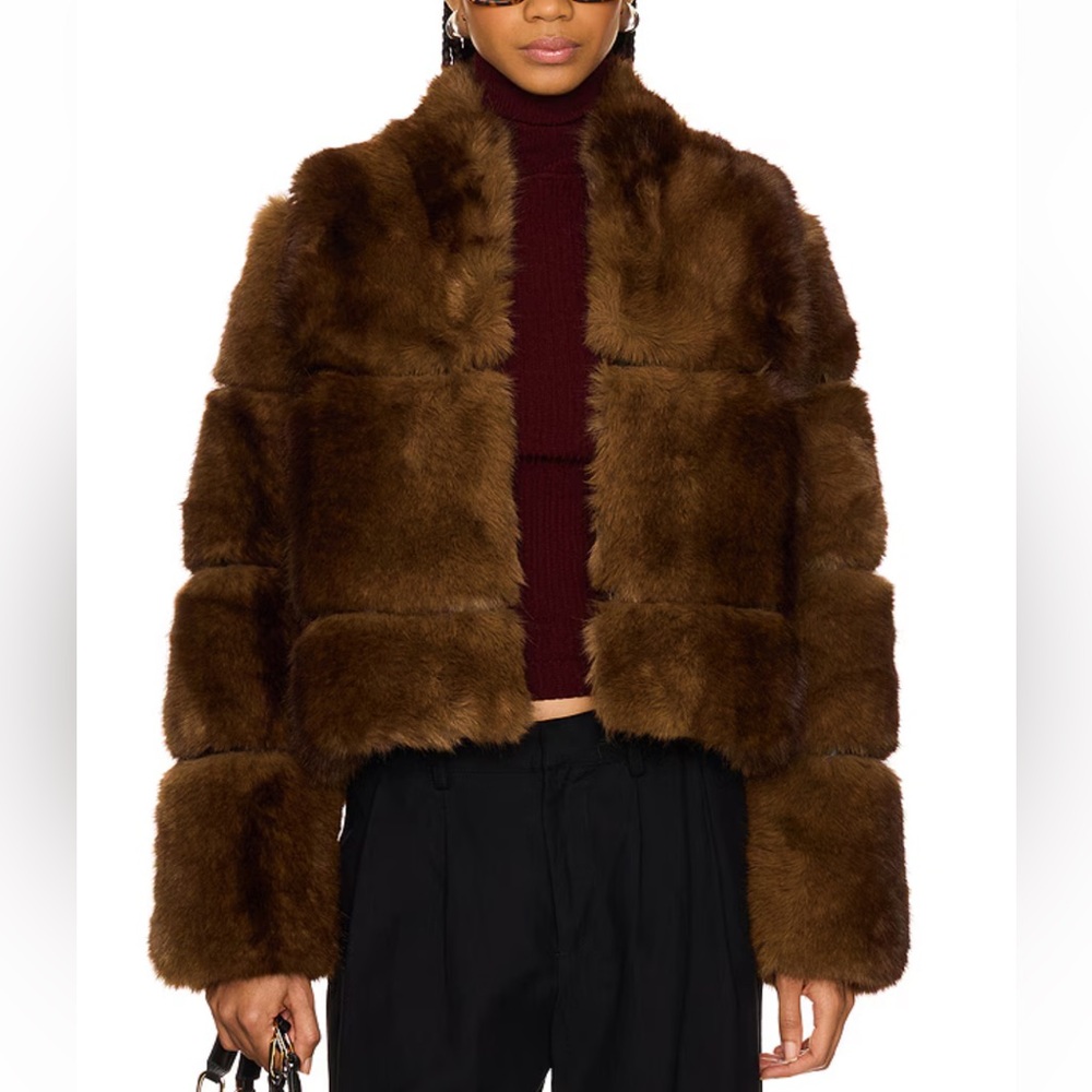 Apparis Sai Faux Mink Coat